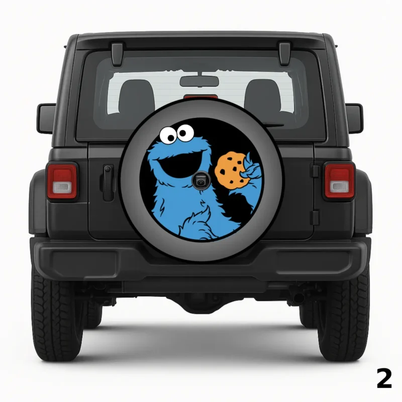 =Cookie Monster Spare Tire Cover