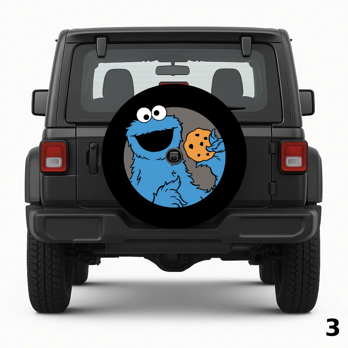 =Cookie Monster Spare Tire Cover