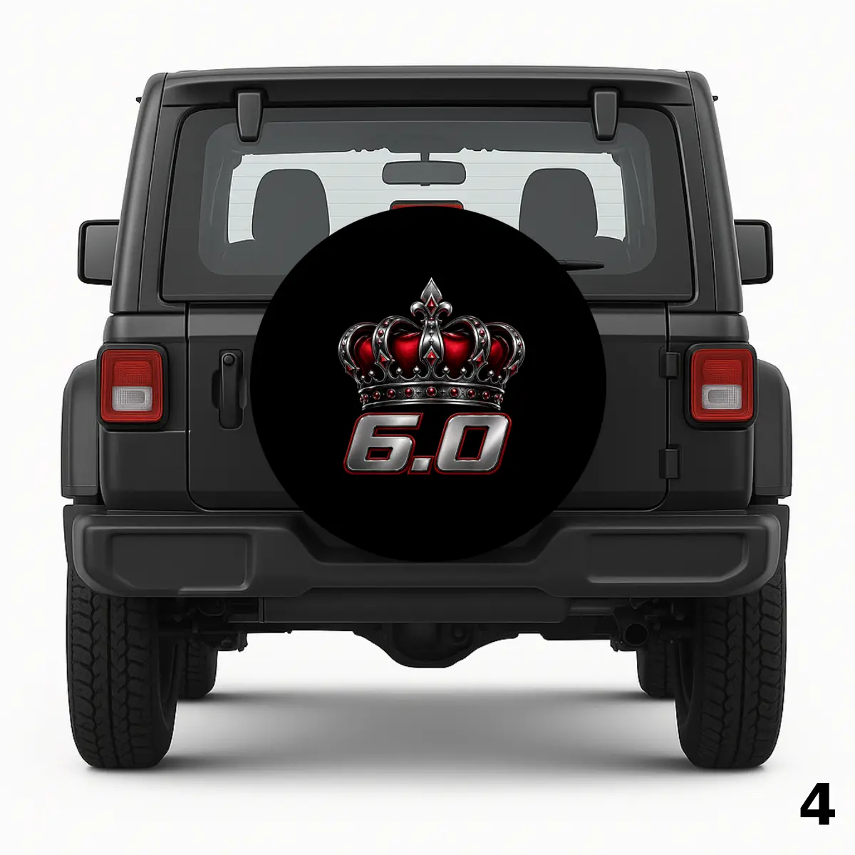 =Crown Design Spare Tire Cover