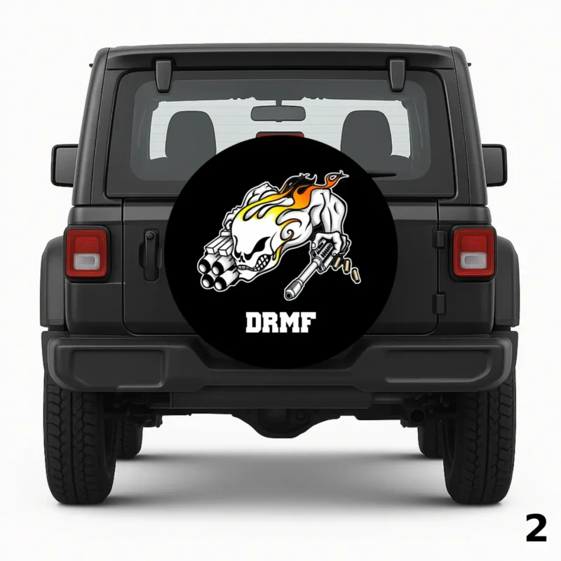 =DRMF logo Spare Tire Cover