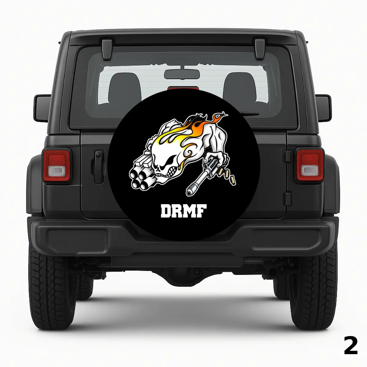 =DRMF logo Spare Tire Cover