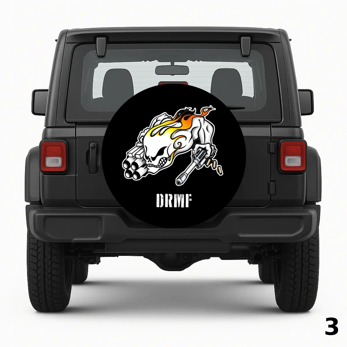 =DRMF logo Spare Tire Cover