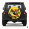 =Dino With Sunglasses Spare Tire Cover