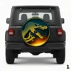 =Dinosaur Fossil Emblem Spare Tire Cover