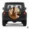 =Dog On Armchair Spare Tire Cover