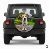 =Dog On Tree Spare Tire Cover