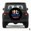 =Dolls Cleaning Spare Tire Cover