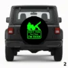 =Don't Park Too Close Spare Tire Cover