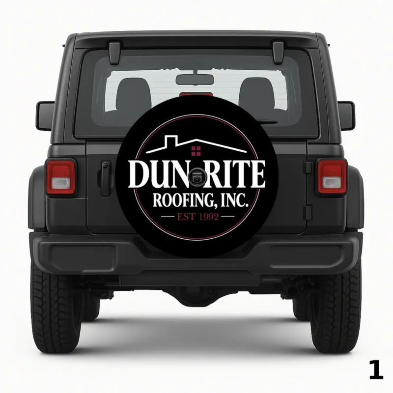 =Dun-Rite Roofing Spare Tire Cover