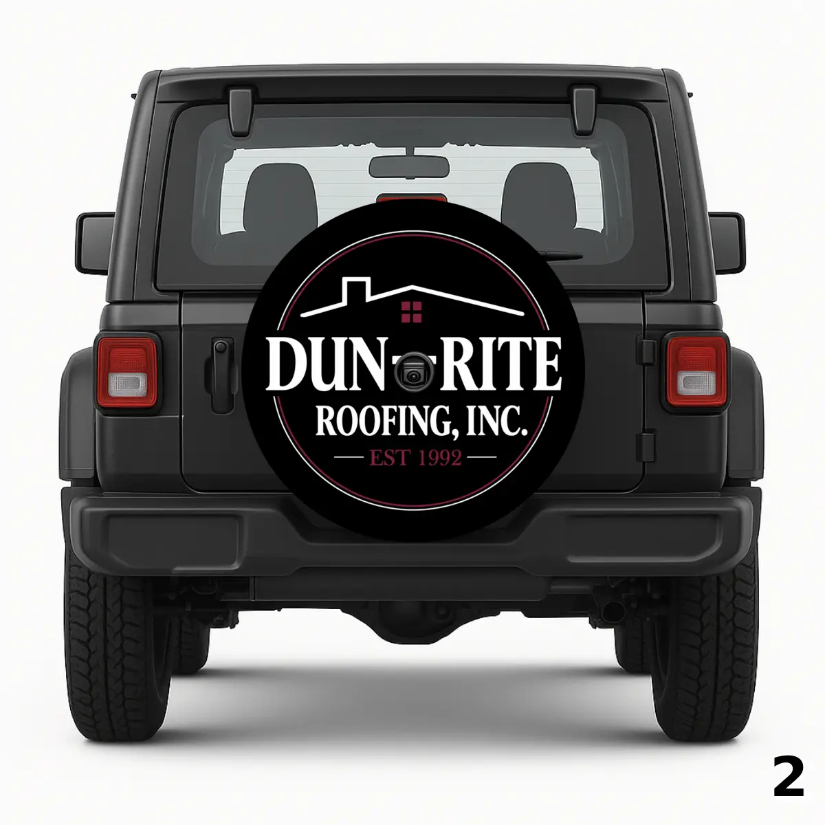 =Dun-Rite Roofing Spare Tire Cover