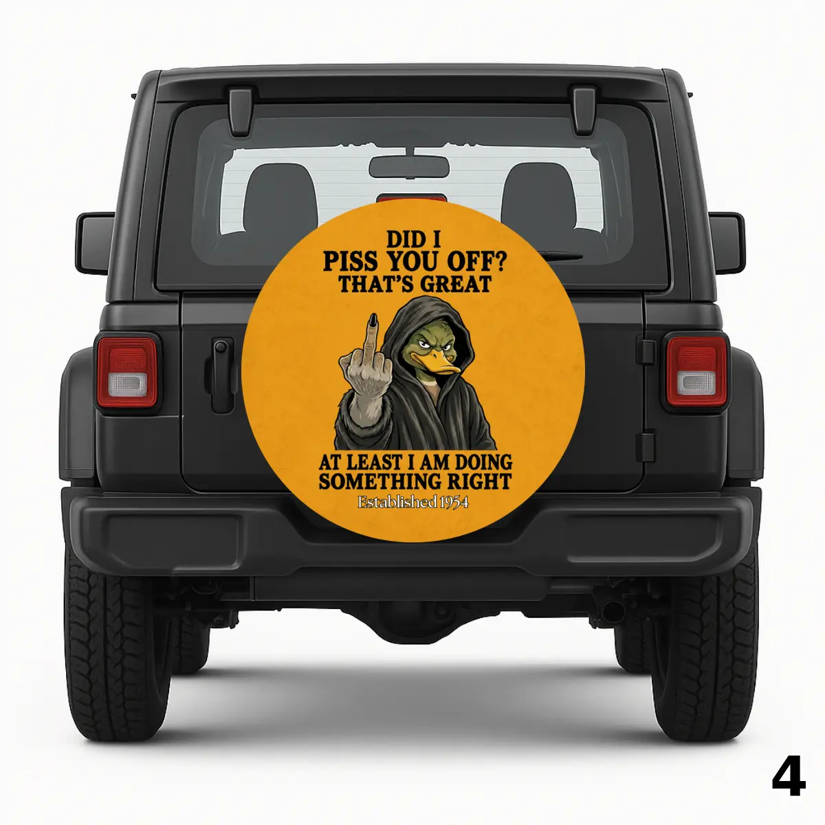 =Evil Duck Spare Tire Cover
