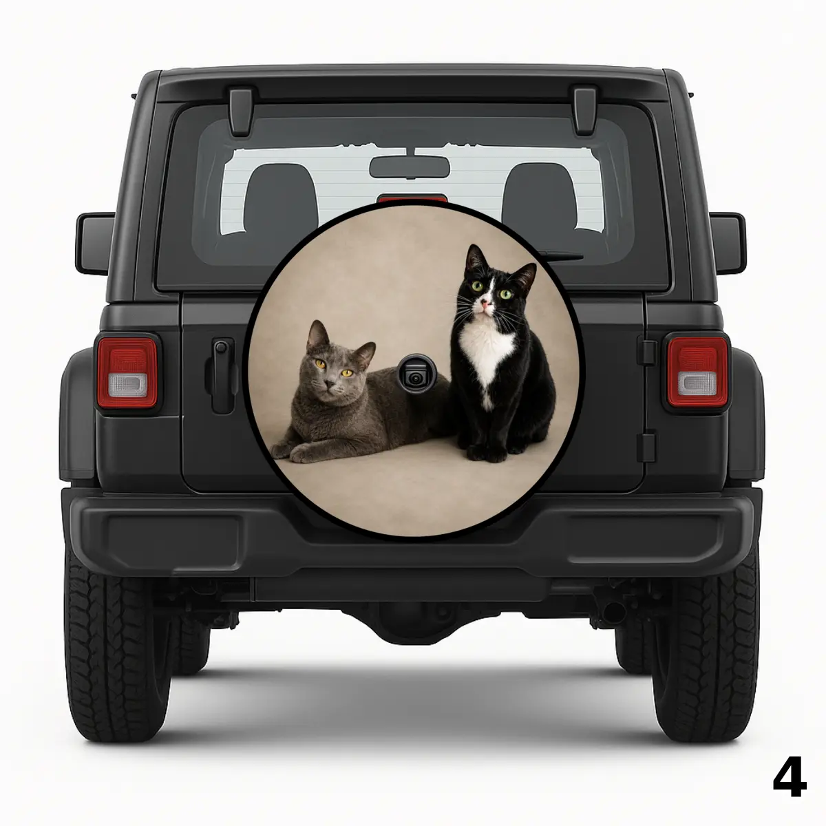 =Feline Duo Spare Tire Cover