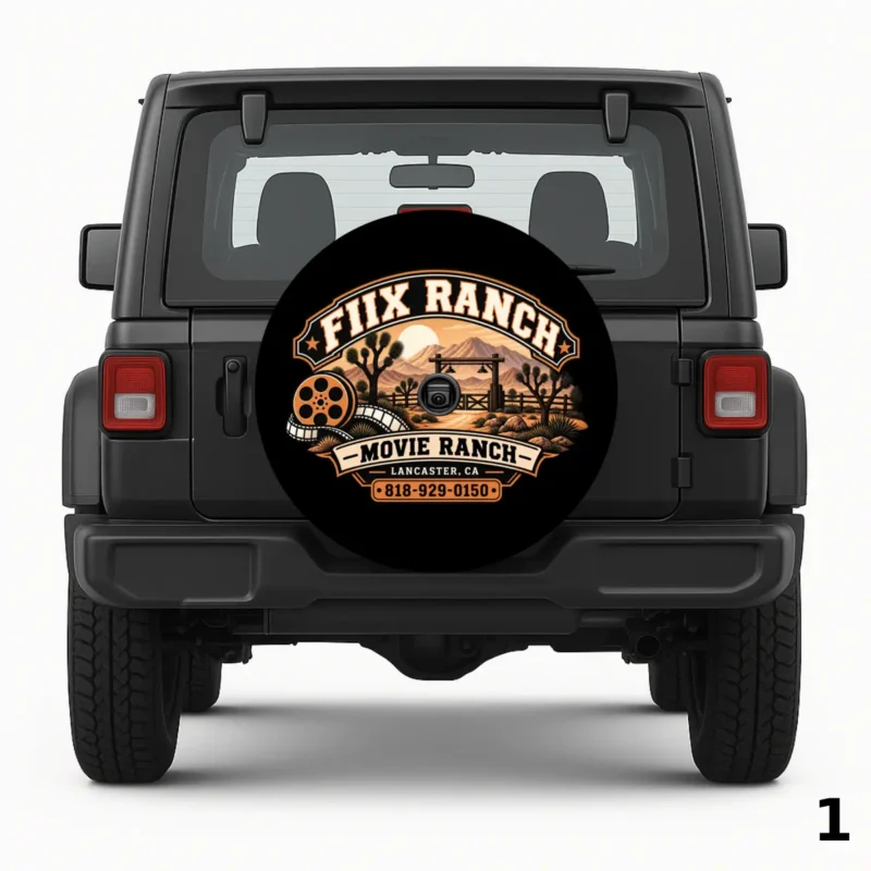 =Fiix Ranch Movie Ranch Spare Tire Cover