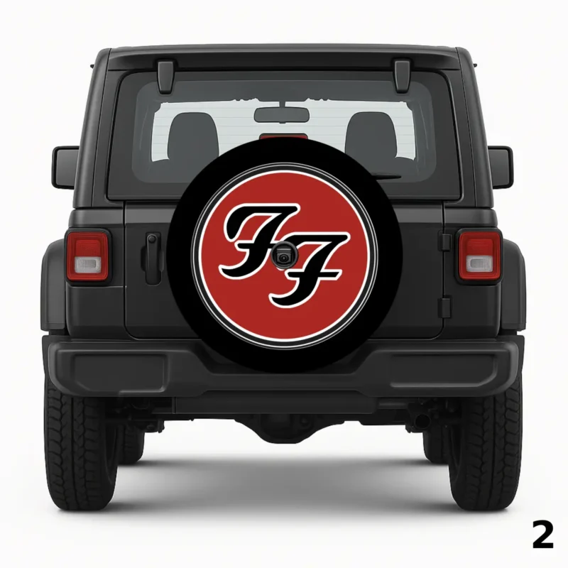 =Foo Fighters Logo Spare Tire Cover