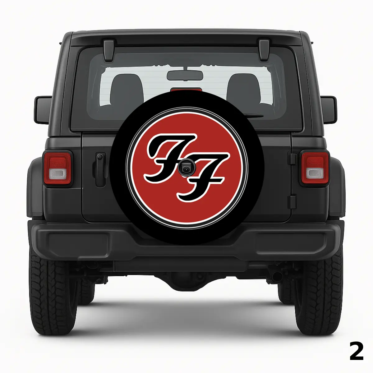 =Foo Fighters Logo Spare Tire Cover