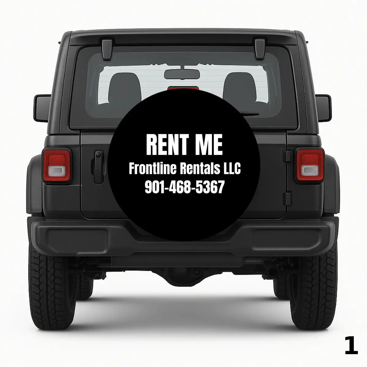 =Frontline Rentals LLC Spare Tire Cover