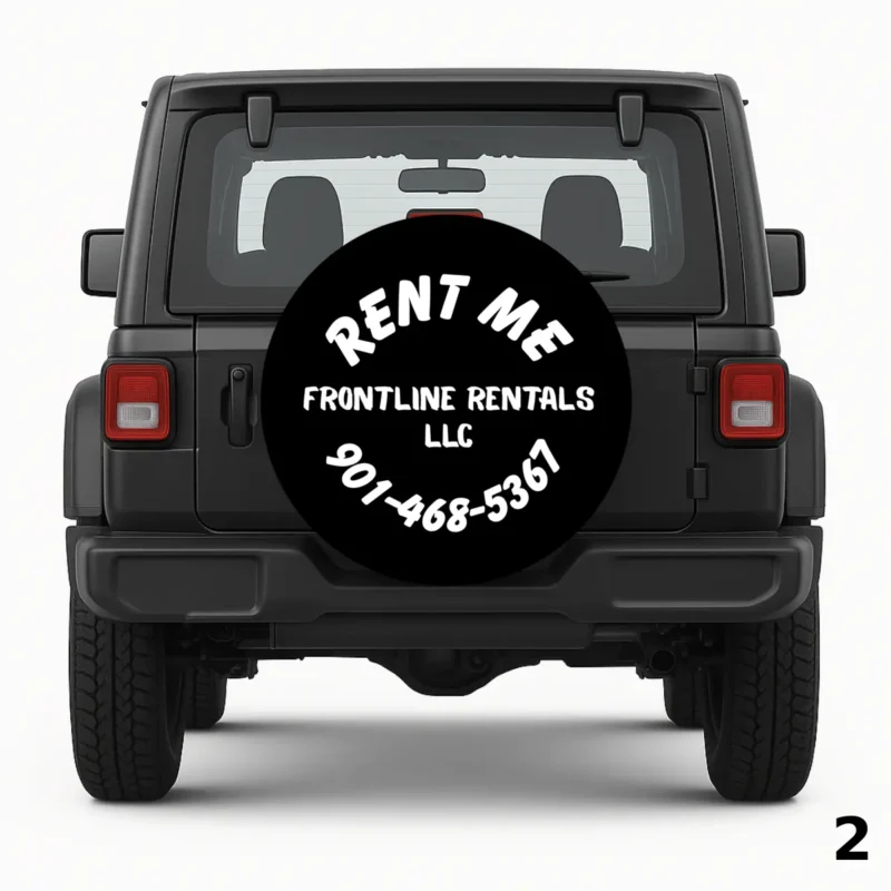 =Frontline Rentals LLC Spare Tire Cover