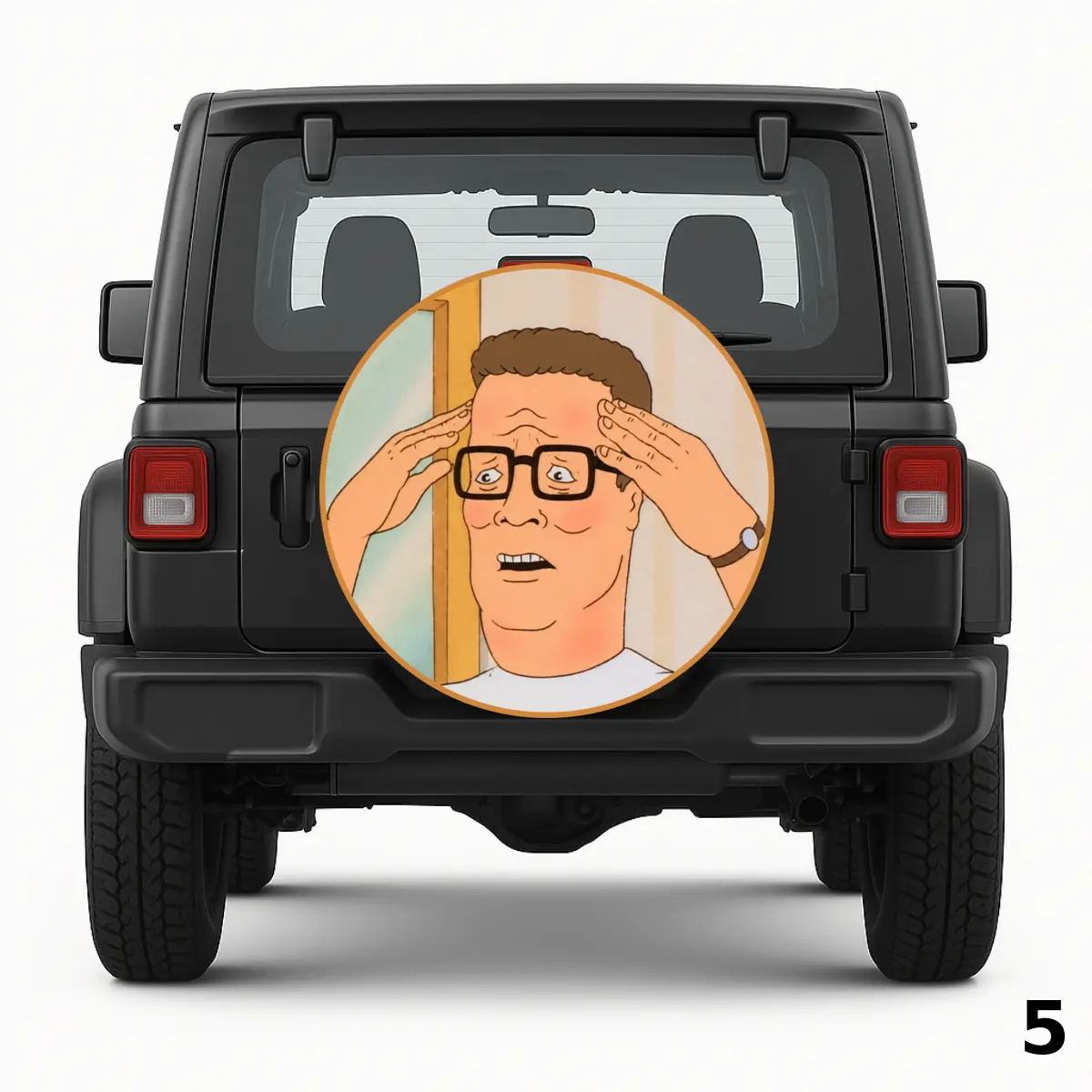 =Hank Hill Spare Tire Cover