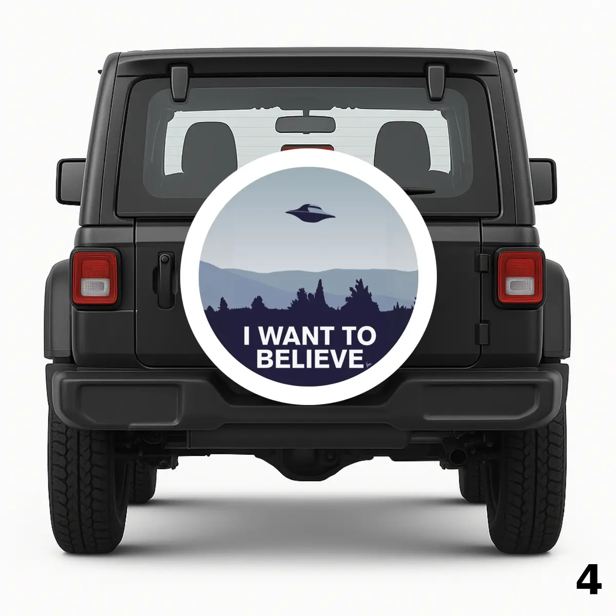 =I Want To Believe Spare Tire Cover