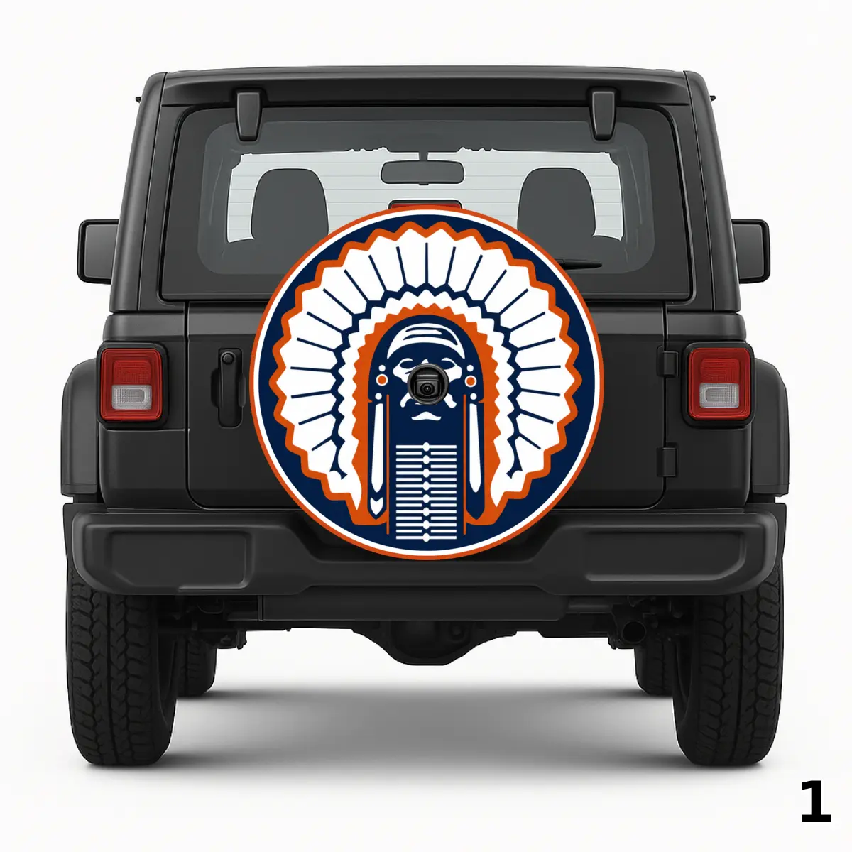 =Illinois Chief Logo Cover Spare Tire Cover