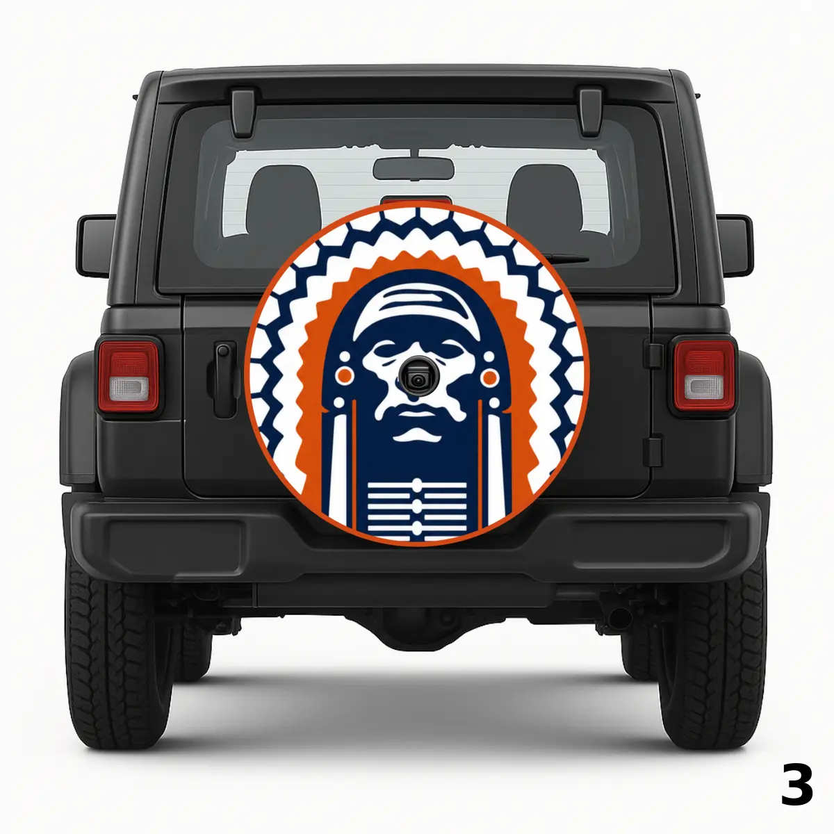 =Illinois Chief Logo Cover Spare Tire Cover