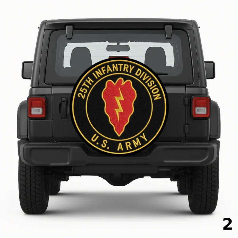 =Infantry Division Army Spare Tire Cover