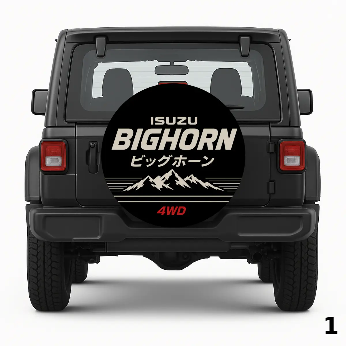 =Isuzu Bighorn Spare Tire Cover