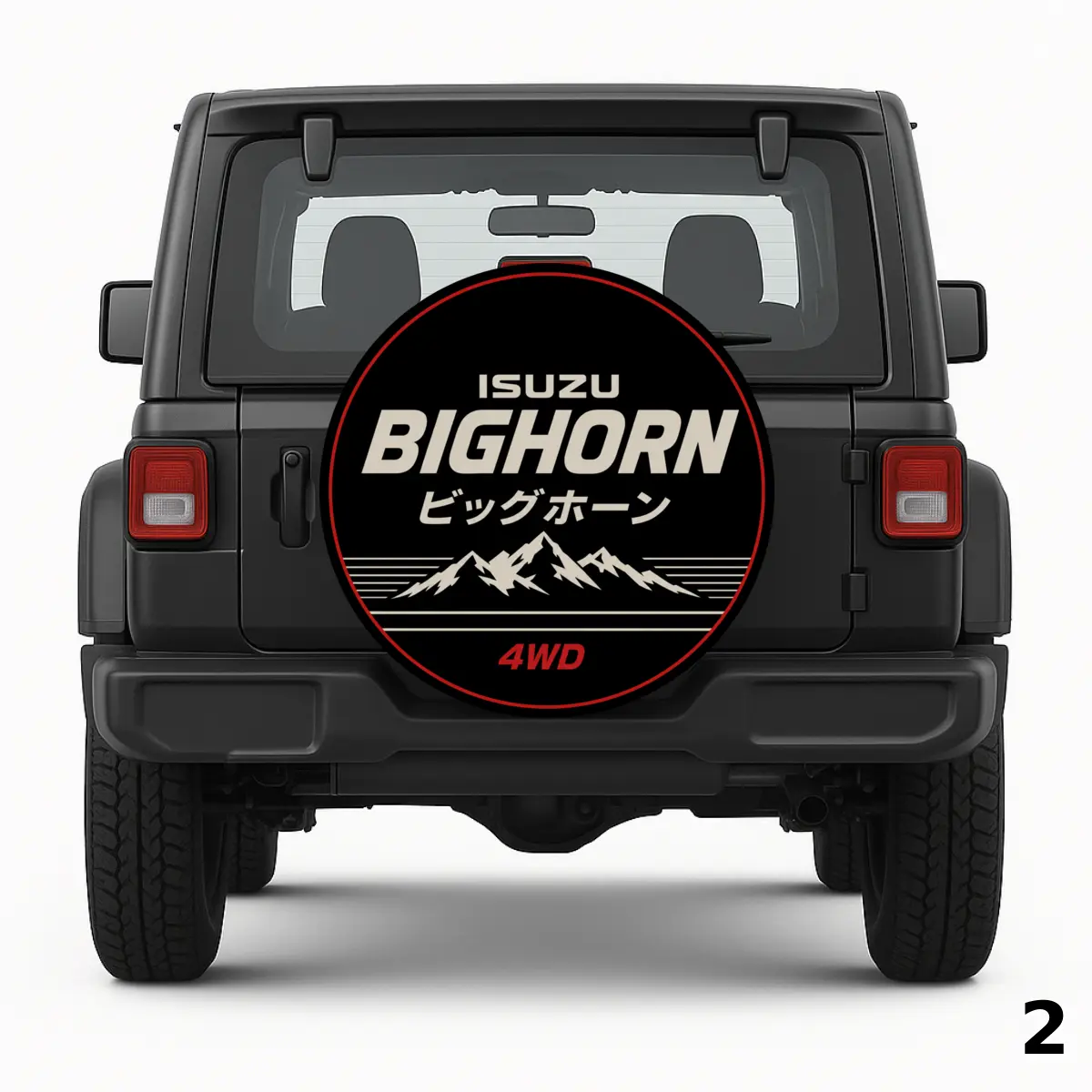 =Isuzu Bighorn Spare Tire Cover