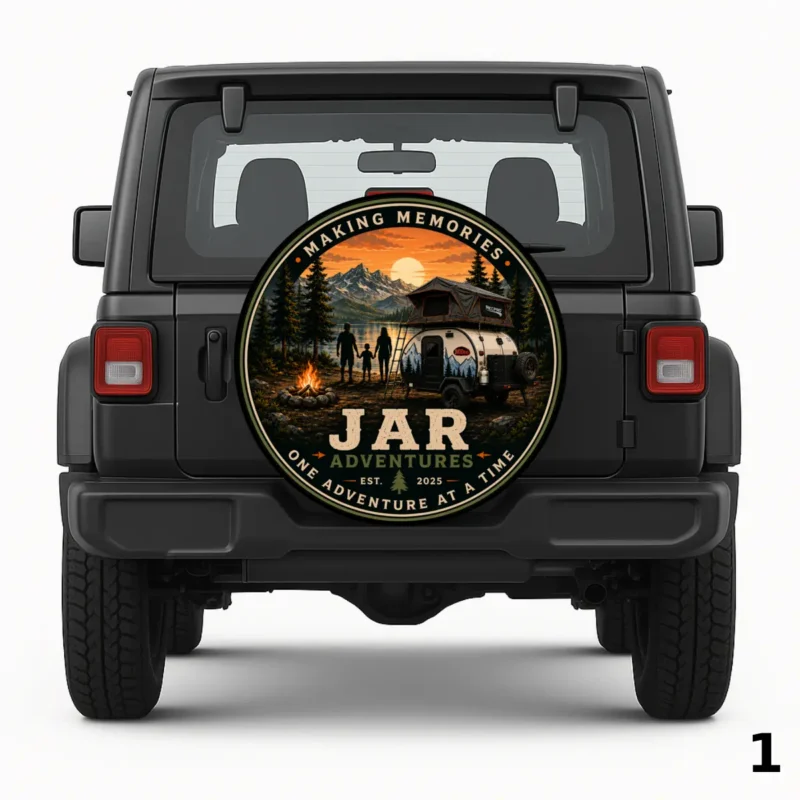 =JAR Adventures Spare Tire Cover