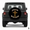 =Jeepin’ With Jesus Spare Tire Cover