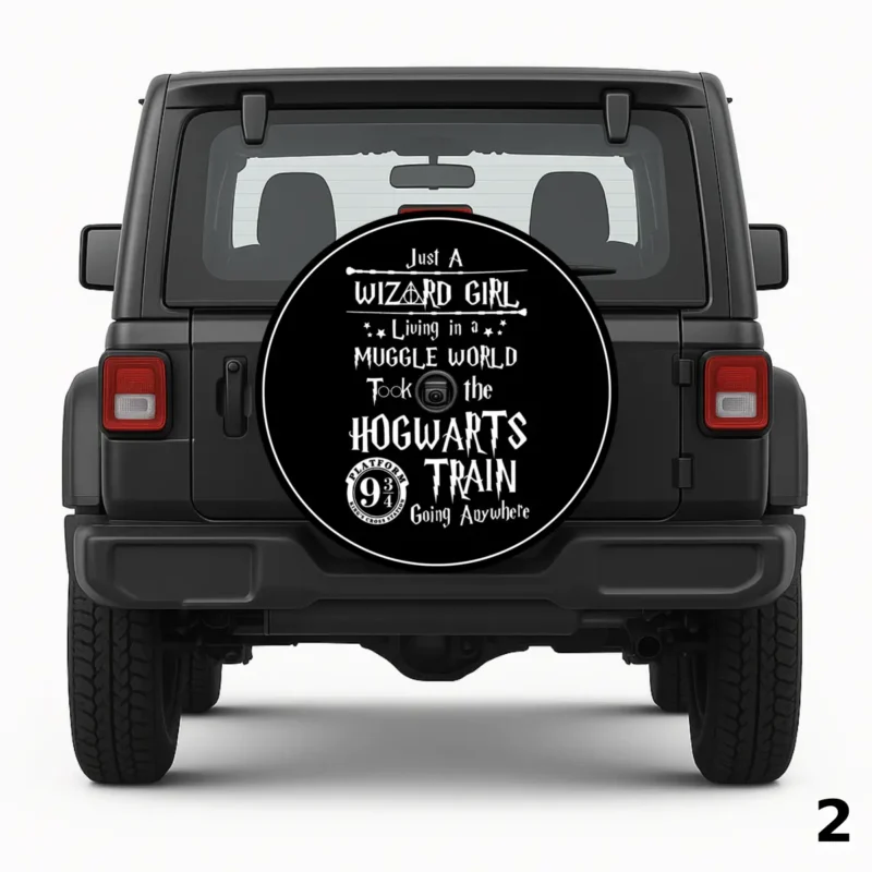 =Just A Wizard Girl Spare Tire Cover