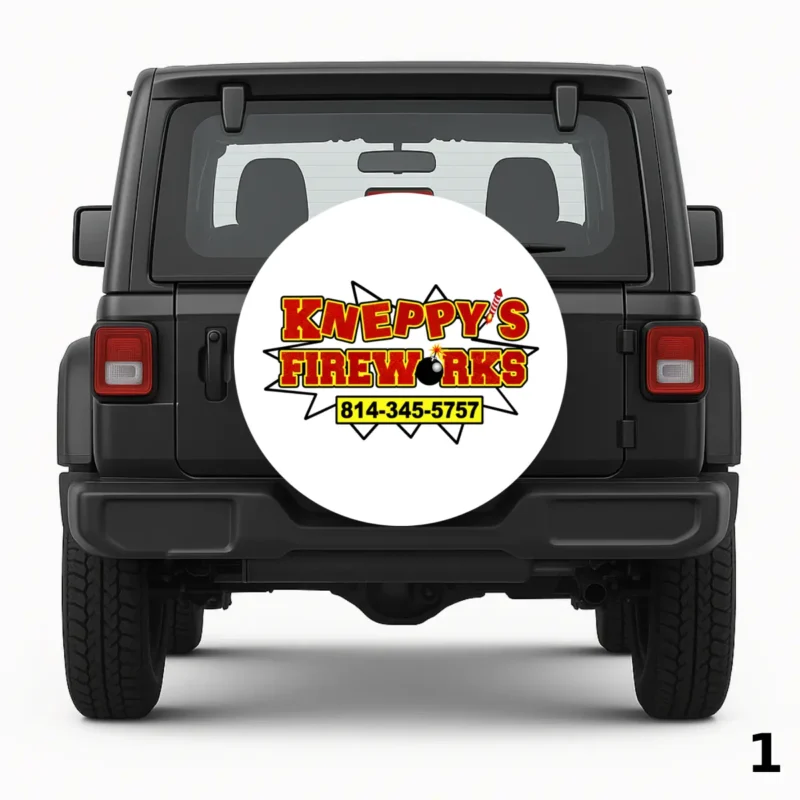 =Kneppy's Fireworks Spare Tire Cover
