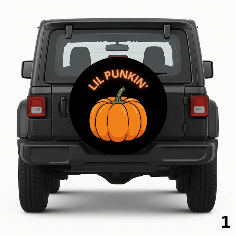 =Lil Punkin' Spare Tire Cover