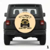 =Man And His Dog Spare Tire Cover