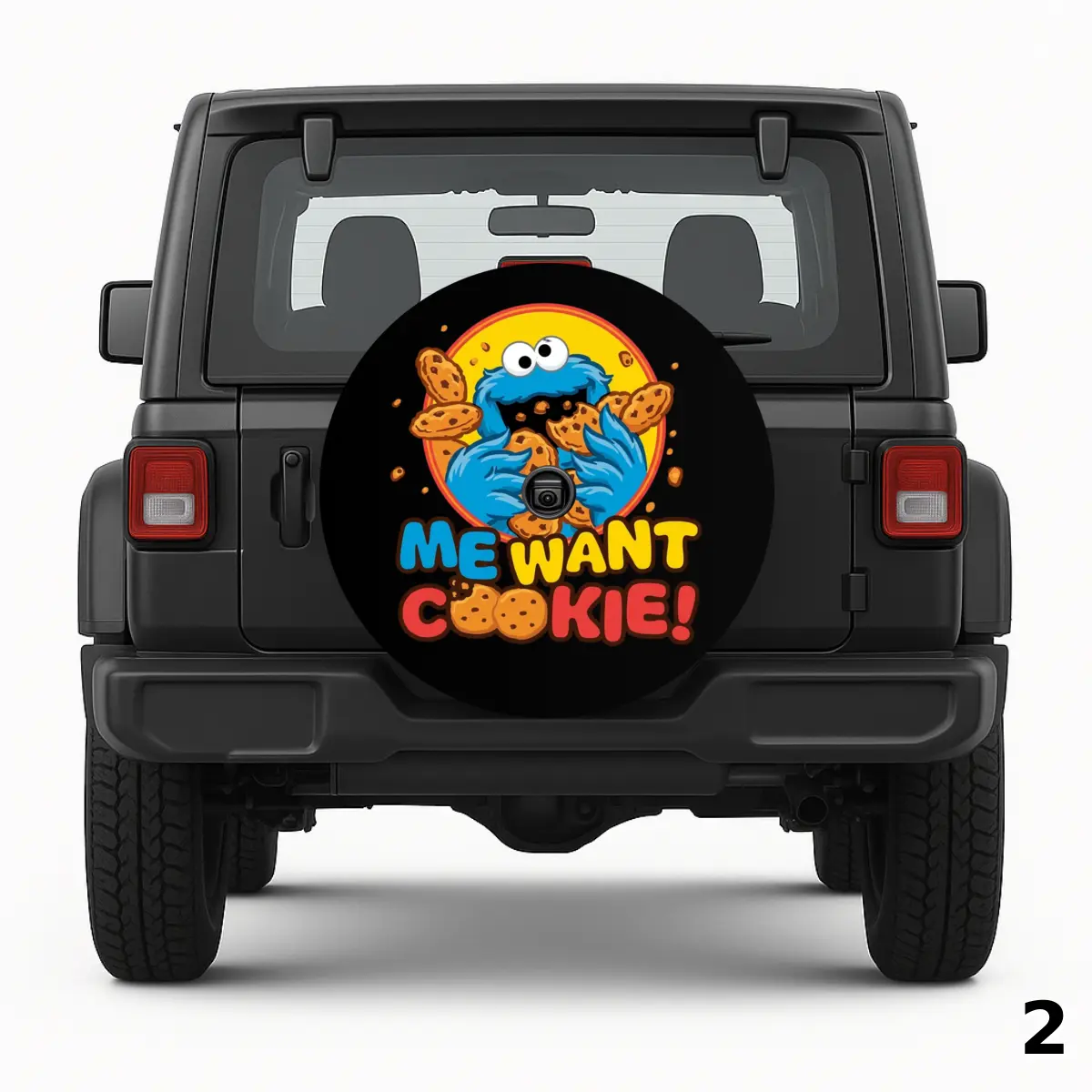 =Me Want Cookie Spare Tire Cover