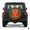 =Medium Brown Spare Tire Cover