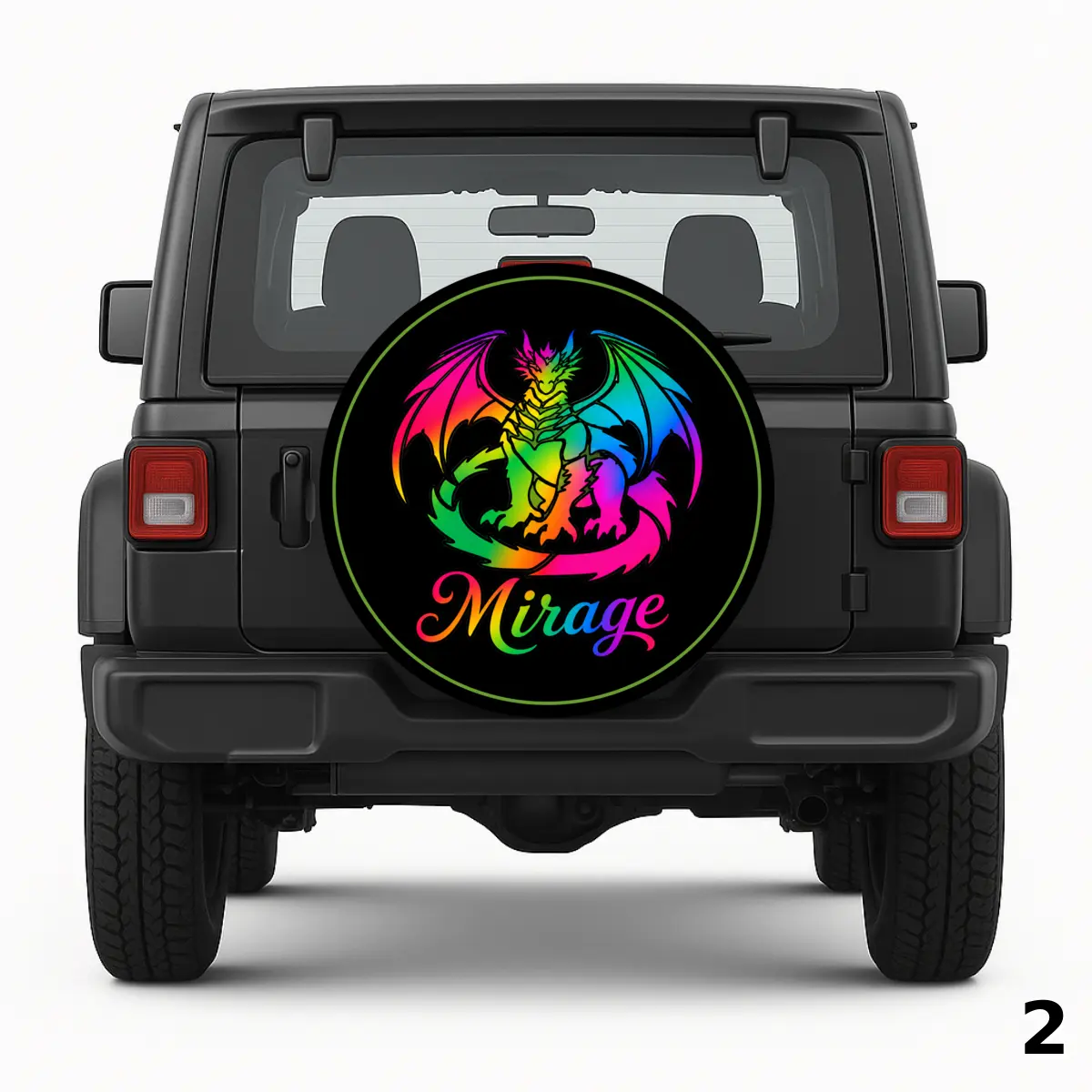 =Mirage Spare Tire Cover