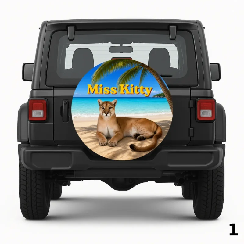 =Miss Kitty Spare Tire Cover