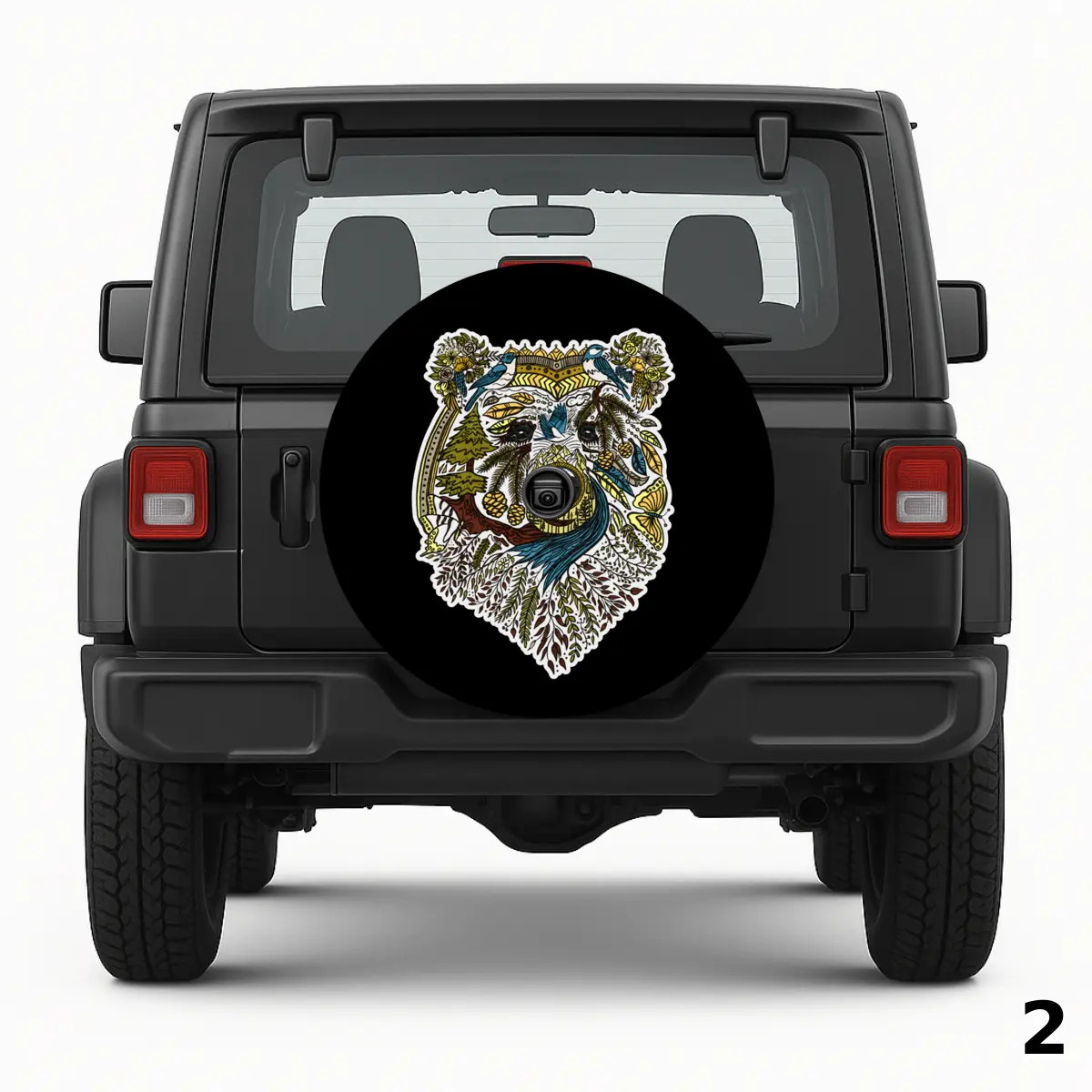 =Nature Bear Spare Tire Cover