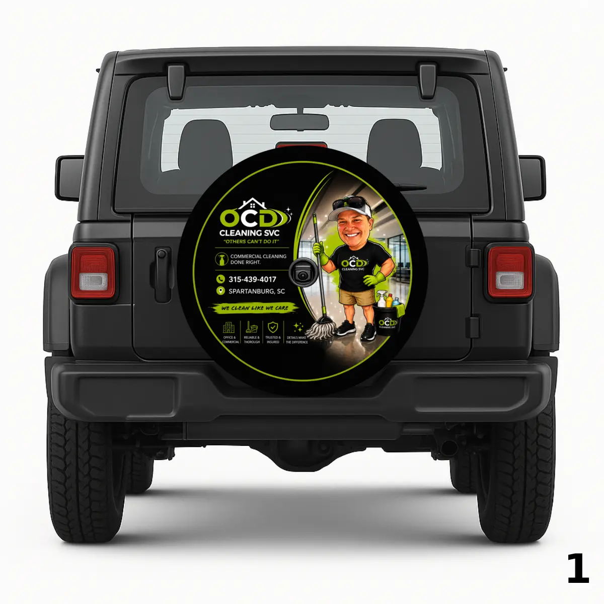 =OCD Cleaning SVC Spare Tire Cover