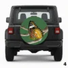 =Orange Jeep Spare Tire Cover
