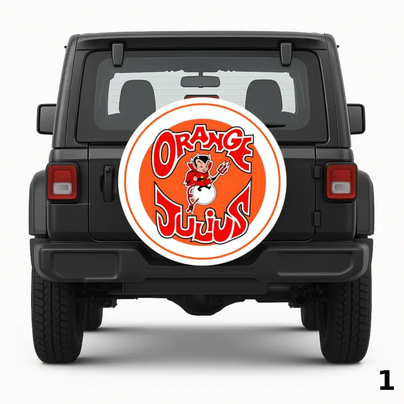=Orange Julius Spare Tire Cover