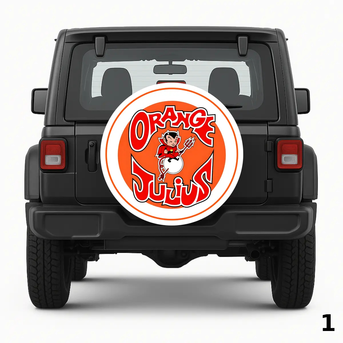 =Orange Julius Spare Tire Cover