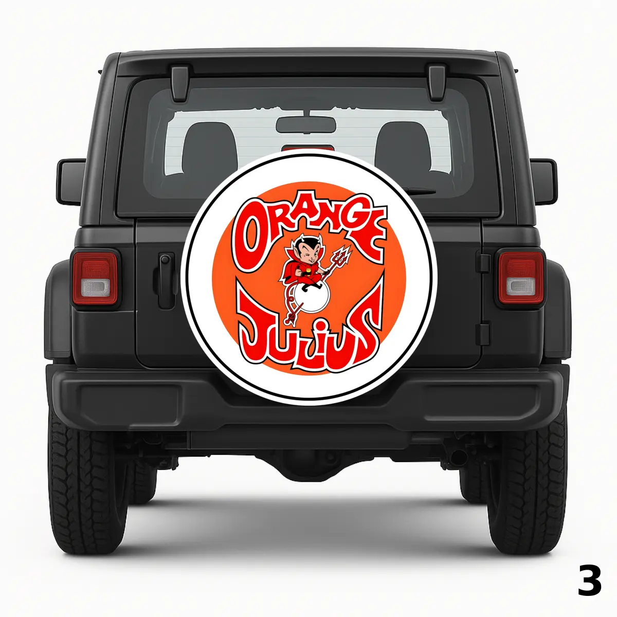 =Orange Julius Spare Tire Cover