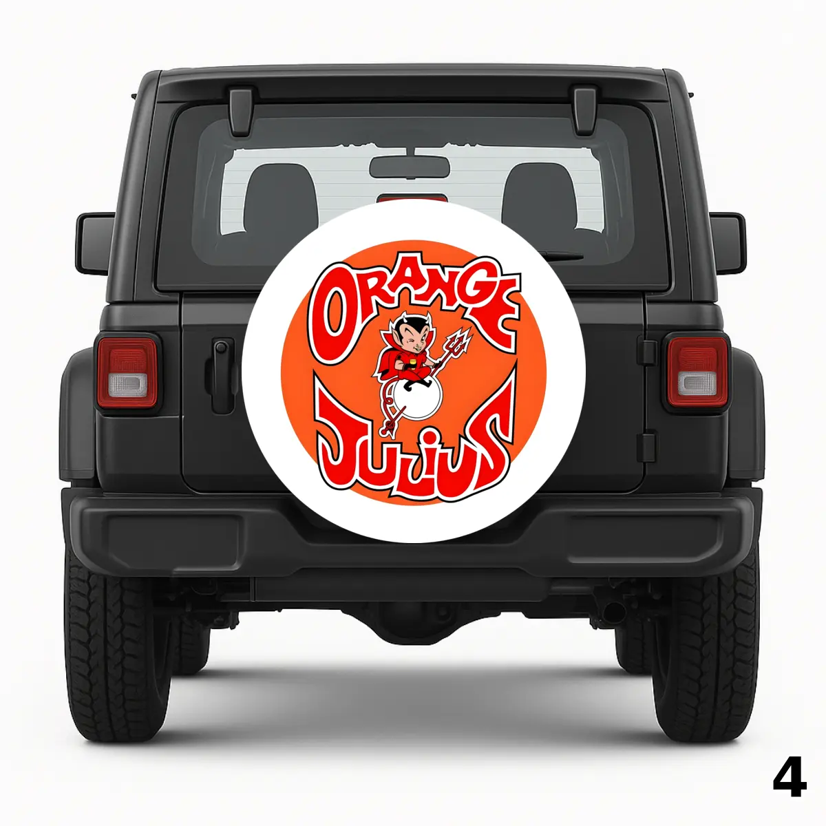 =Orange Julius Spare Tire Cover
