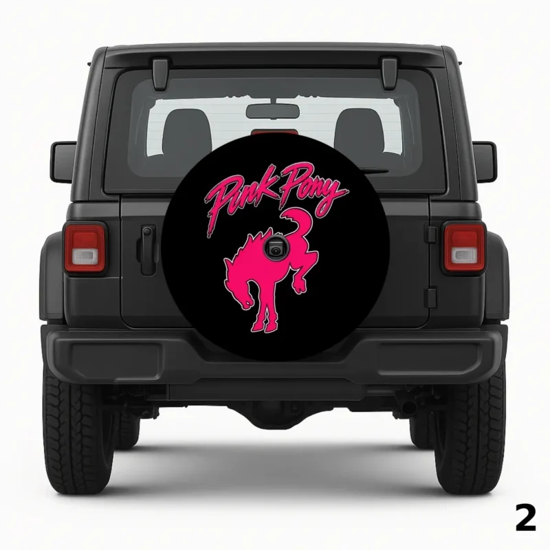 =Pink Pony Spare Tire Cover