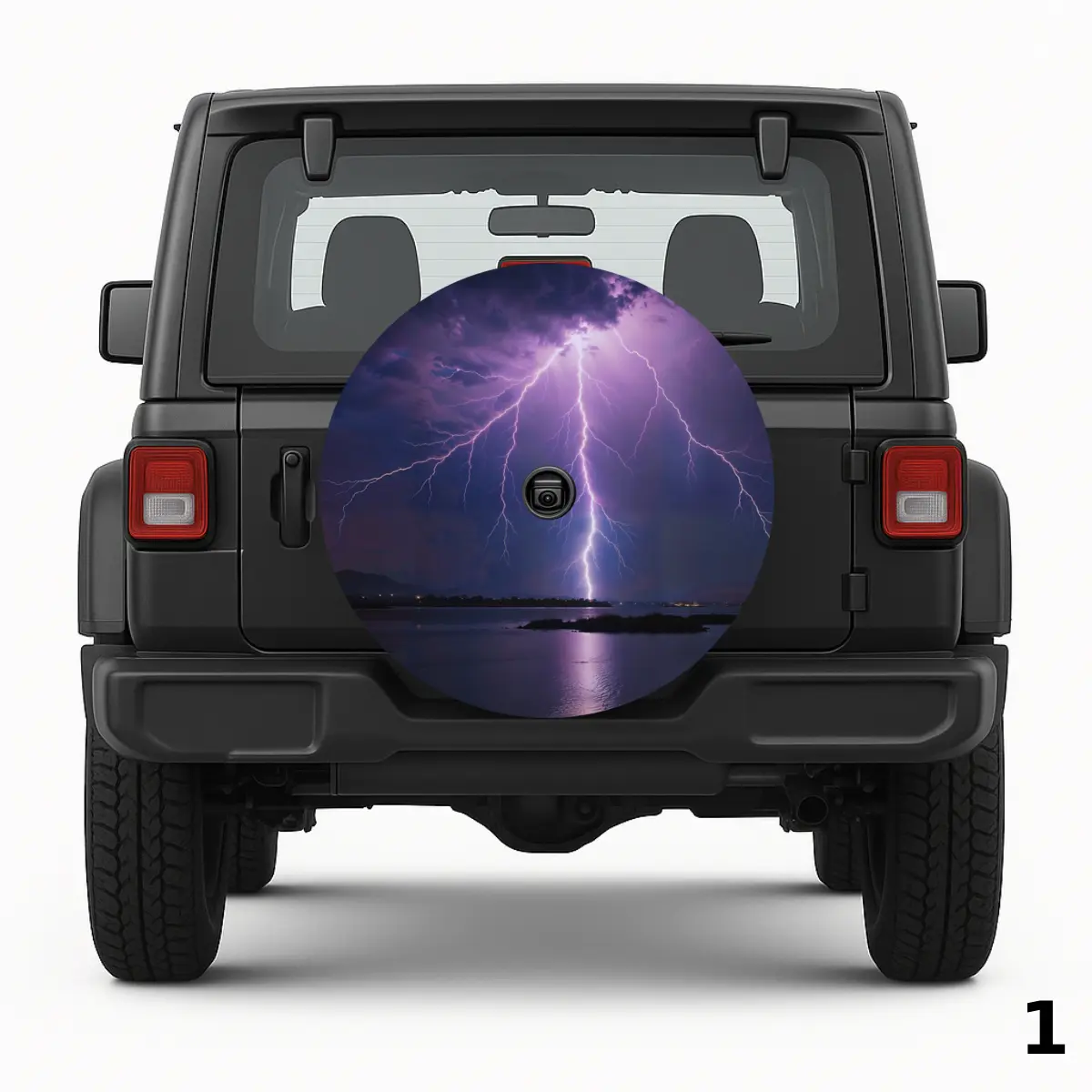 =Purple Storm Spare Tire Cover