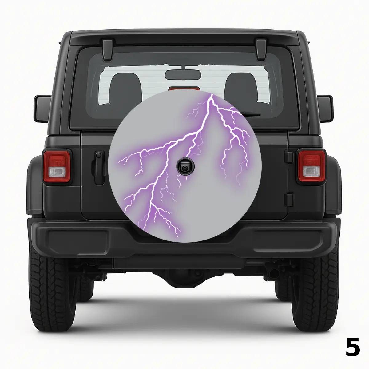 =Purple Storm Spare Tire Cover