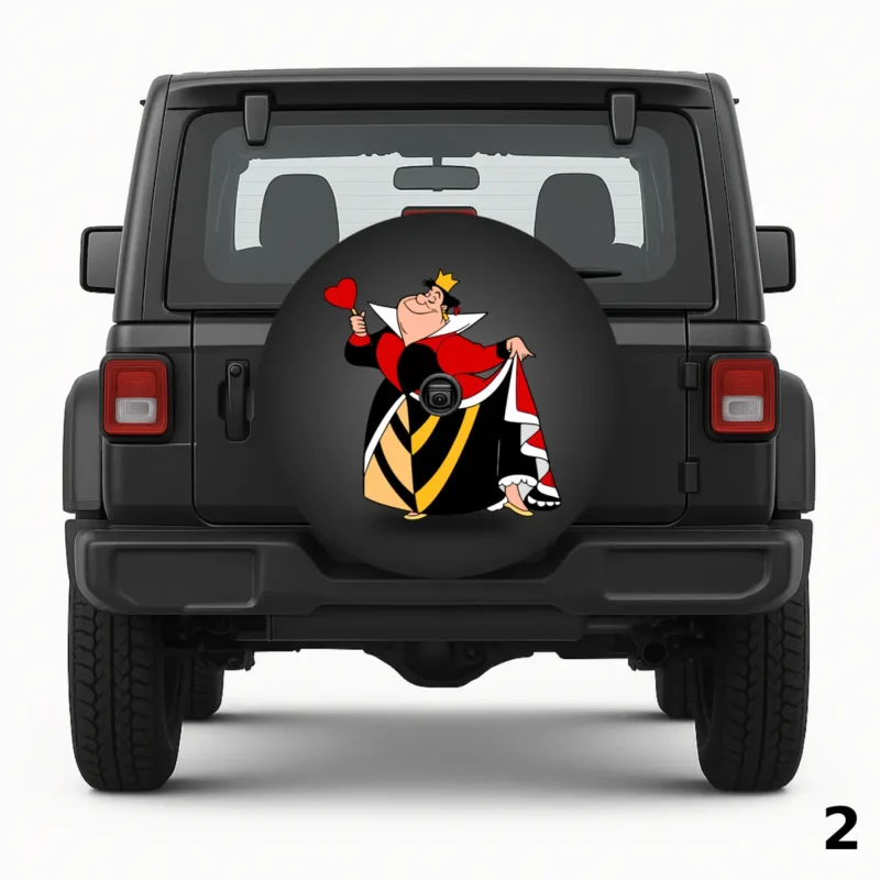 =Queen of Hearts Spare Tire Cover