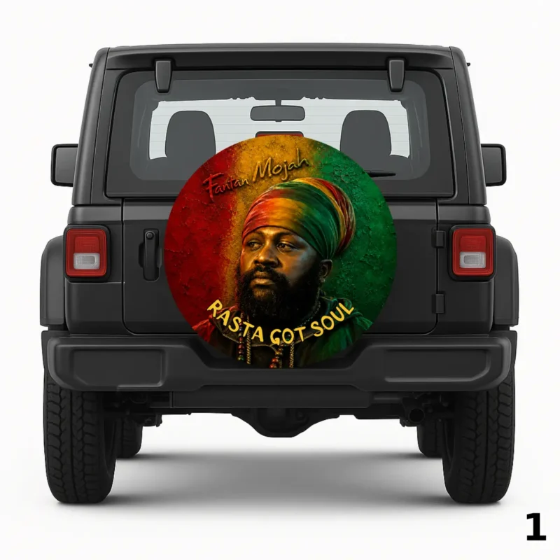 =Rasta Got Soul Spare Tire Cover